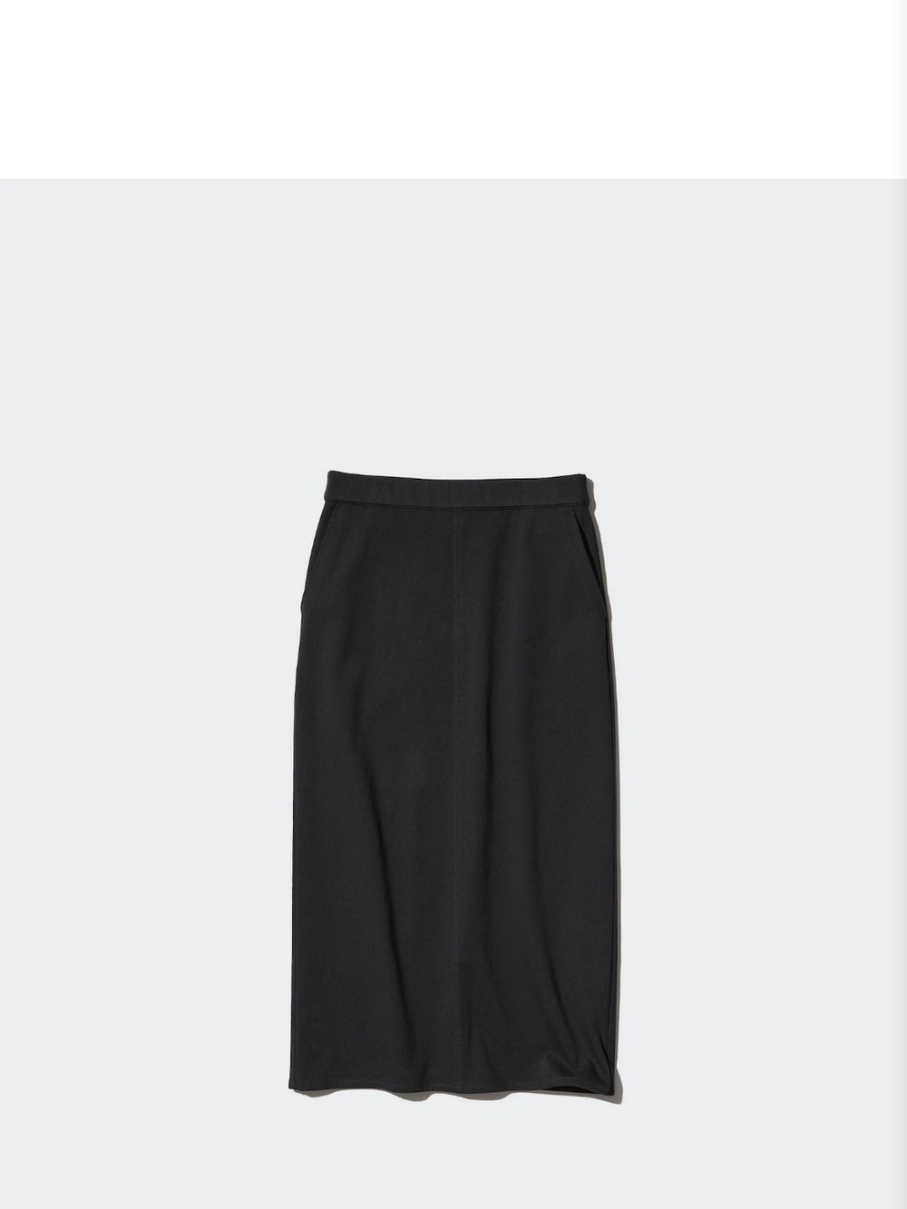 Uniqlo Black Ultra Stretch Narrow Skirt